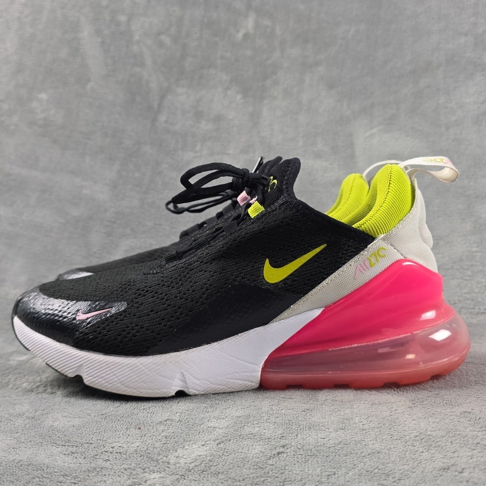 Size 7 - Nike Air Max 270 Black Cyber Pink W
